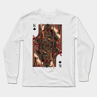 Samurai of Spades Long Sleeve T-Shirt